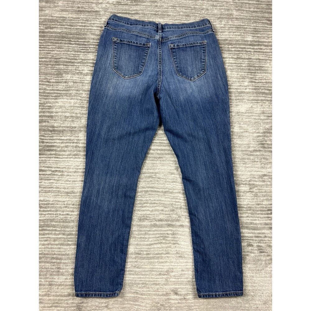 Old Navy Jeans Womens 10 Blue Denim Slim Cotton Blend Casual - Picture 7 of 10